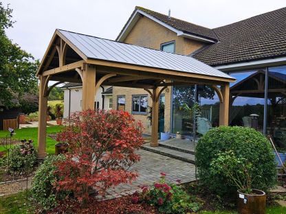Cedar Gazebo 4.2m x 3.6m | FSC® Certified