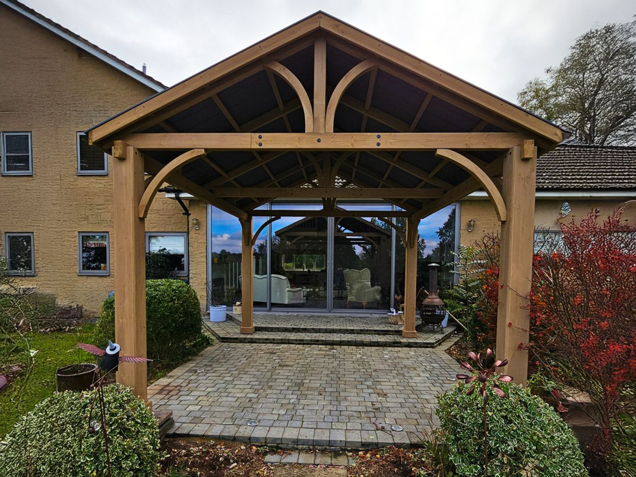 Cedar Gazebo 4.2m x 3.6m | FSC® Certified