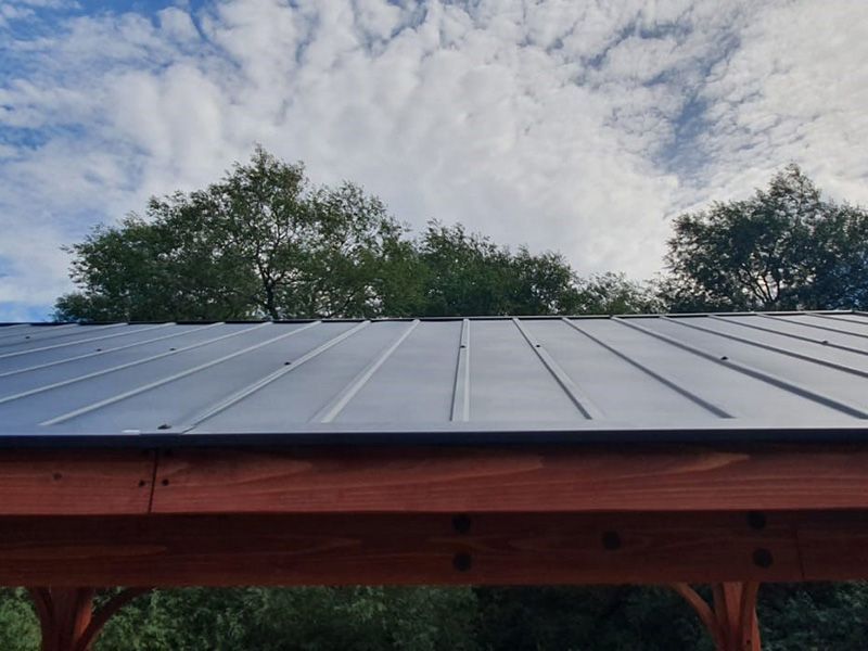 Cedar Gazebo 4.2m x 3.6m | FSC® Certified | Ex-Display Goodwood Revival-Garden Furniture Centre-HighRange,Free Standing,Cedar Wood Gazebo,Gazebos,Wooden Gazebos Gazebos,FSC®,Wooden Gazebos,Sale,Trade Show ExDis,Ex-Display-{collection_title}