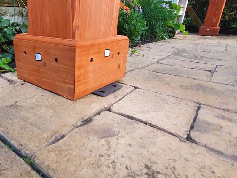 Cedar Gazebo 4.2m x 3.6m | FSC® Certified | Ex-Display Goodwood Revival-Garden Furniture Centre-HighRange,Free Standing,Cedar Wood Gazebo,Gazebos,Wooden Gazebos Gazebos,FSC®,Wooden Gazebos,Sale,Trade Show ExDis,Ex-Display-{collection_title}