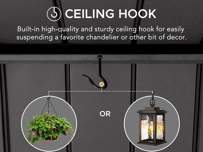 Cedar Hard Top Gazebo | 3.35M X 4M-Garden Furniture Centre-HighRange,Free Standing,Gazebos,Wooden Gazebos Gazebos,Wooden Gazebos-{collection_title}