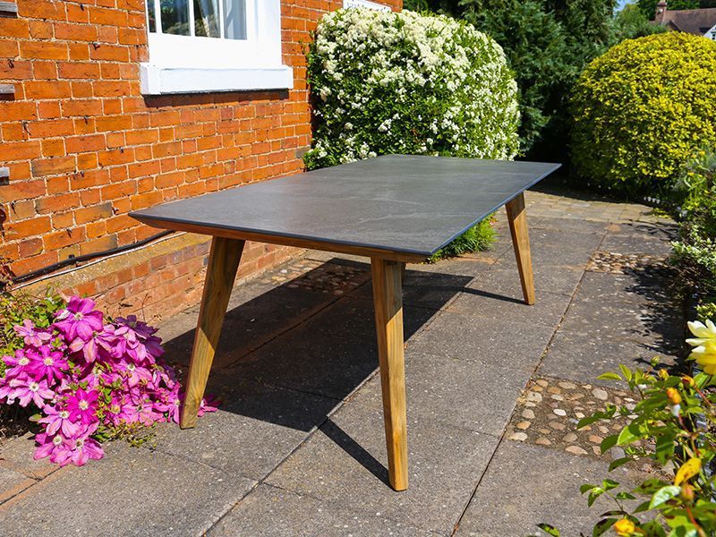 Bari 6 Chair Dining Set-Garden Furniture Centre-HighRange,Reclaimed Furniture,Bari,Teak,Tables,Dining Set,Outdoor Furniture,Teak Garden Furniture,Outdoor Dining,The Bari Outdoor Kitchen Range-{collection_title}