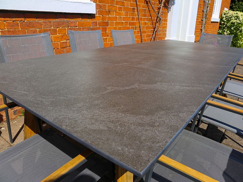 Ceramic 8 Chair Marbella Dining Set -Garden Furniture Centre-HighRange,Metal,Teak,Tables,Dining Set,Outdoor Furniture,Teak Garden Furniture,Metal Furniture,Life Range,Outdoor Dining-{collection_title}