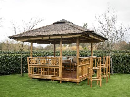 Bamboo Gazebo Bar