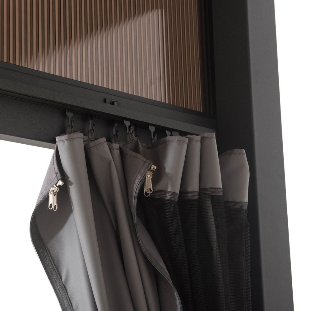 Four Seasons Wall Mounted Gazebo 3m x 3.65m | BLACK FRIDAY MONTH