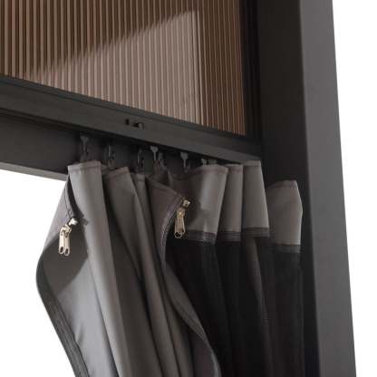 Four Seasons Wall Mounted Gazebo 3m x 3.65m | BLACK FRIDAY MONTH