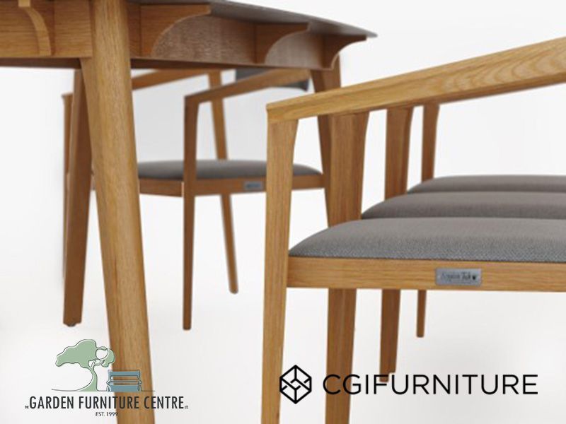 Mustique 8 Chair Dining Set | FSC® Certified-Garden Furniture Centre-HighRange,Teak,Tables,Dining Set,Outdoor Furniture,Teak Garden Furniture,FSC®,Outdoor Dining-{collection_title}