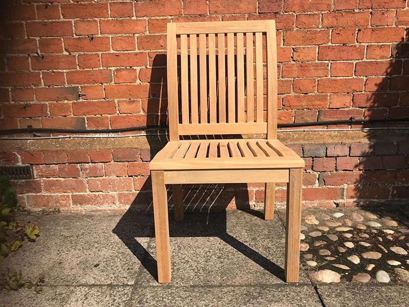 Chelsea Dining Chair-Garden Furniture Centre-LowRange,Chair,Outdoor Furniture,Teak Garden Furniture,Outdoor Dining-{collection_title}