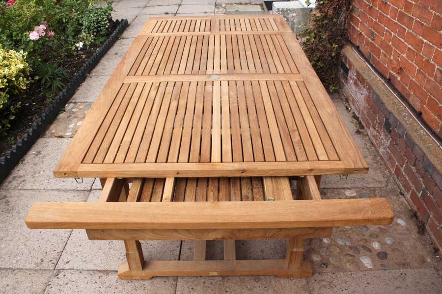Winchester 6 Chair Extending Set-Garden Furniture Centre-HighRange,Tables,Dining Set,Teak,Sale,Outdoor Dining-{collection_title}