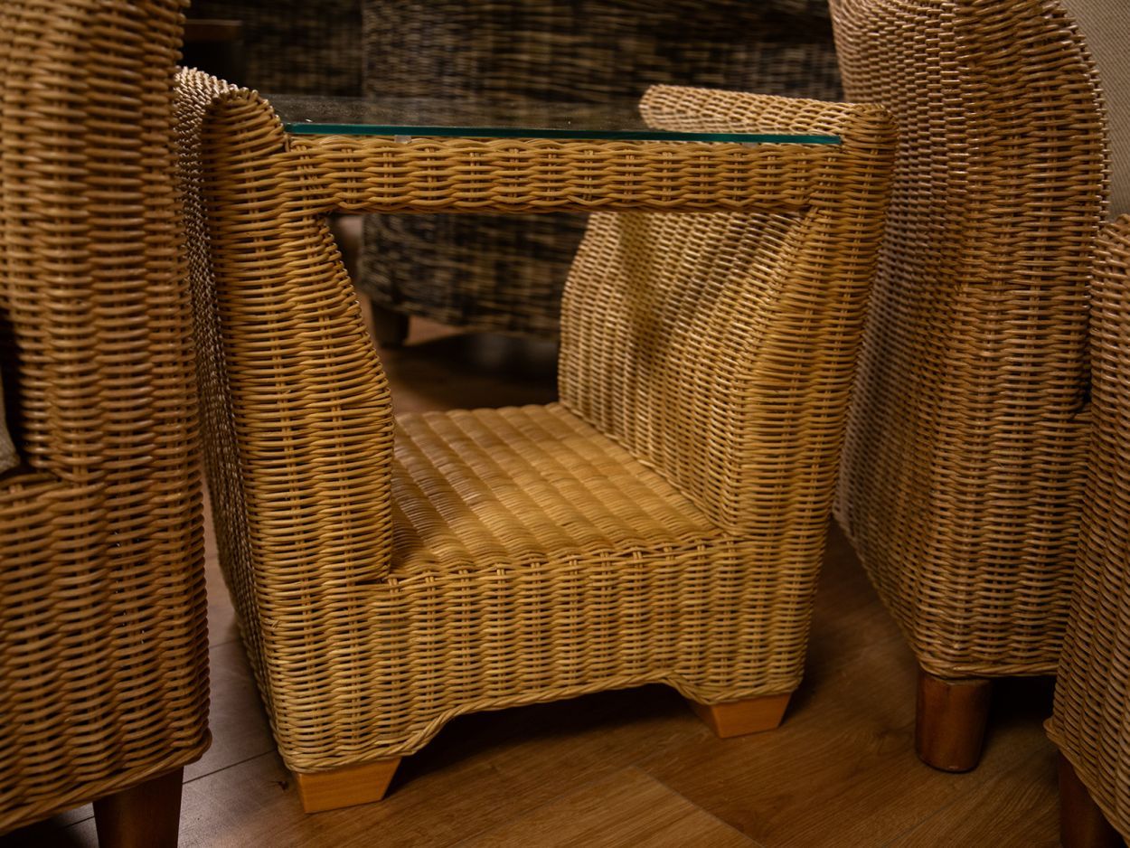 MGM Chester Side Table | 50% Off!-Garden Furniture Centre-LowRange,Under 100,Side Table,Indoor Dining,Conservatory,Rattan Suites,Tables,Rattan Tables,Sale,Clearance Line,Rattan Clearance-{collection_title}