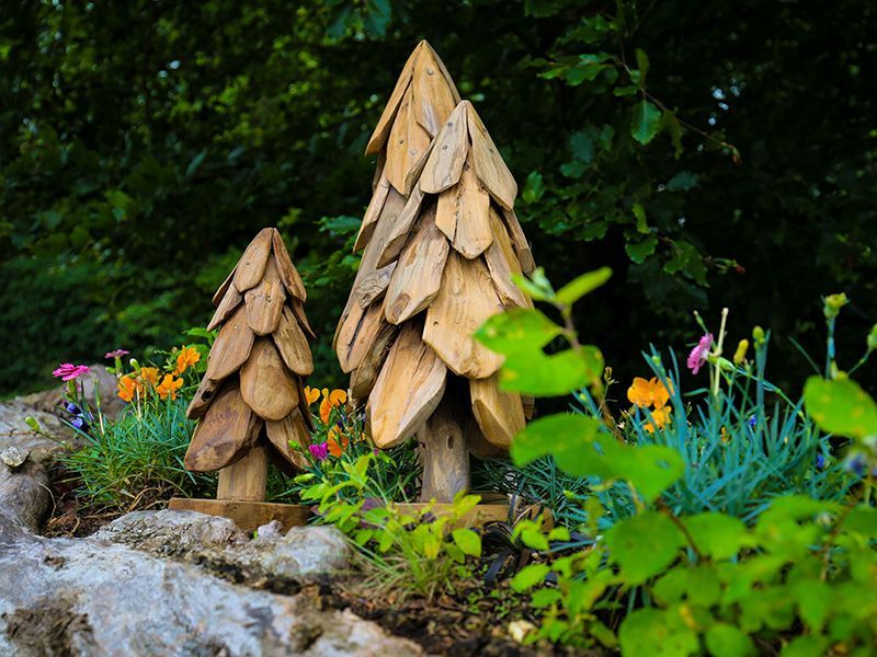 Teak Christmas Tree