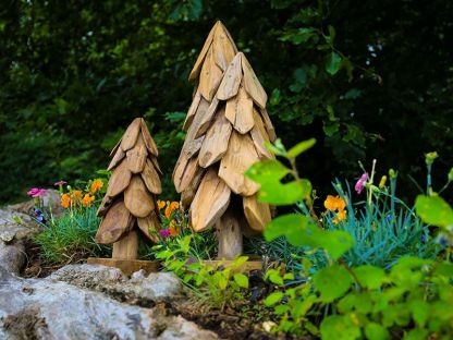 Teak Christmas Tree