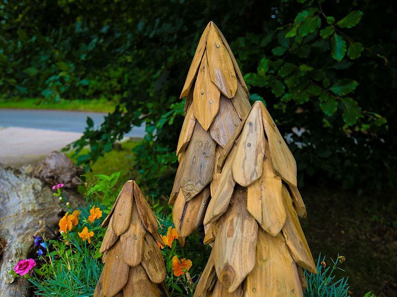 Teak Christmas Tree