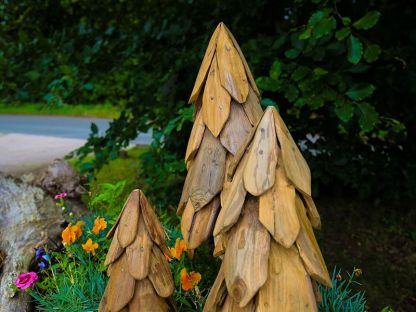 Teak Christmas Tree