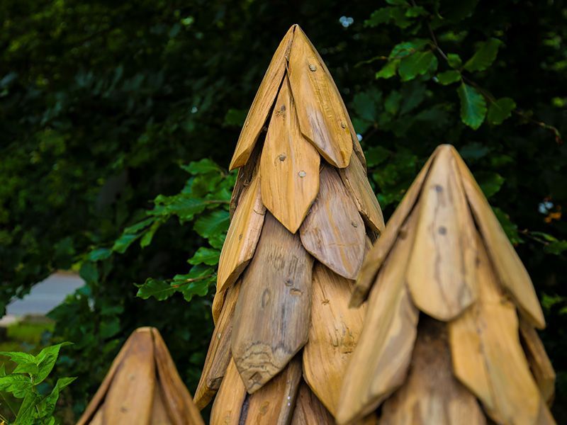 Teak Christmas Tree