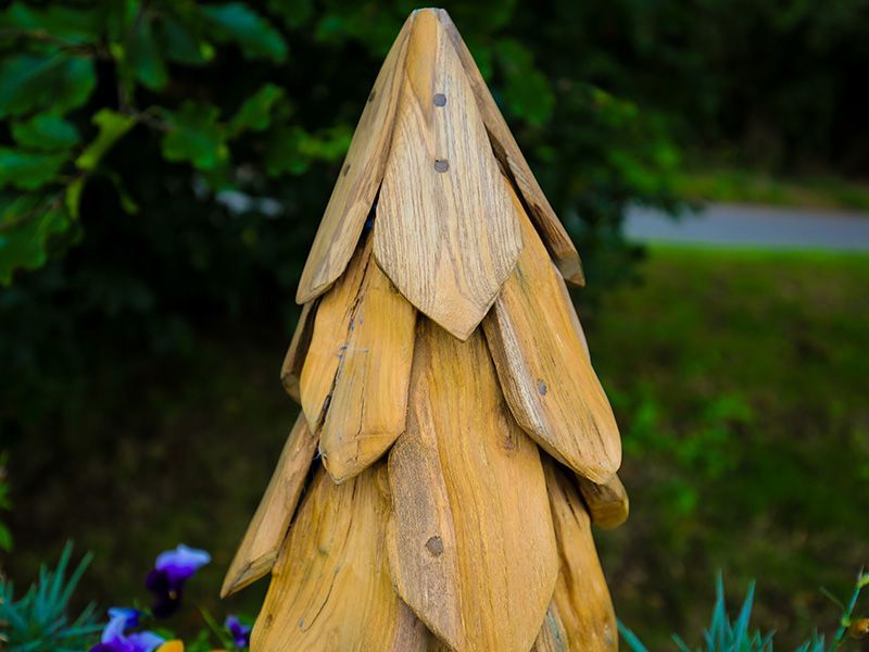 Teak Christmas Tree