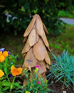 Teak Christmas Tree