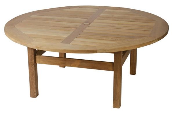 Chunky Malvern Teak Dining Table - 1.8m Diameter | FSC® Certified