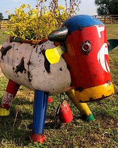 Clarence the Cow Planter