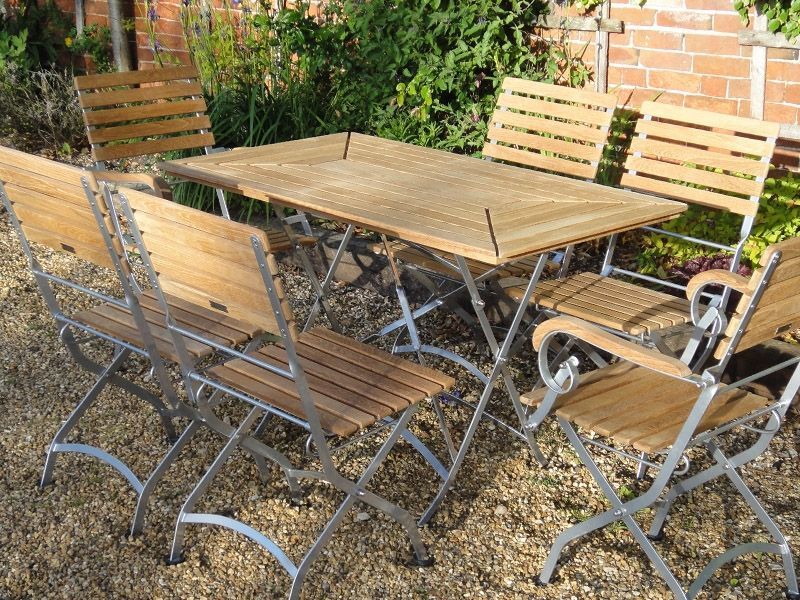 Clarence Rectangular Dining Set | FSC® Certified-Garden Furniture Centre-HighRange,Tables,Dining Set,Teak,FSC®,Outdoor Dining-{collection_title}