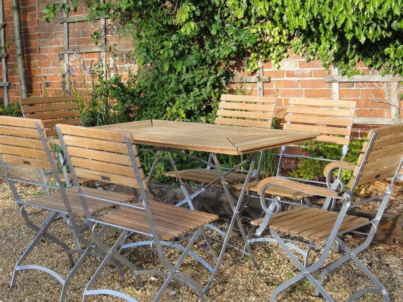 Clarence Rectangular Dining Set | FSC® Certified-Garden Furniture Centre-HighRange,Tables,Dining Set,Teak,FSC®,Outdoor Dining-{collection_title}