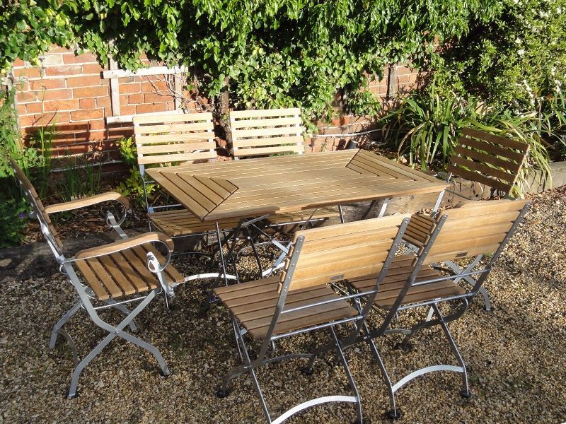 Clarence Rectangular Dining Set | FSC® Certified-Garden Furniture Centre-HighRange,Tables,Dining Set,Teak,FSC®,Outdoor Dining-{collection_title}