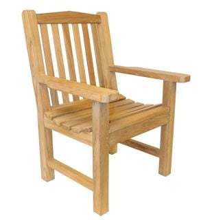 Classic Teak Armchair | FSC® Certified-Garden Furniture Centre-MidRange,Teak,Outdoor Furniture,Teak Garden Furniture,FSC®,Teak Chairs-{collection_title}