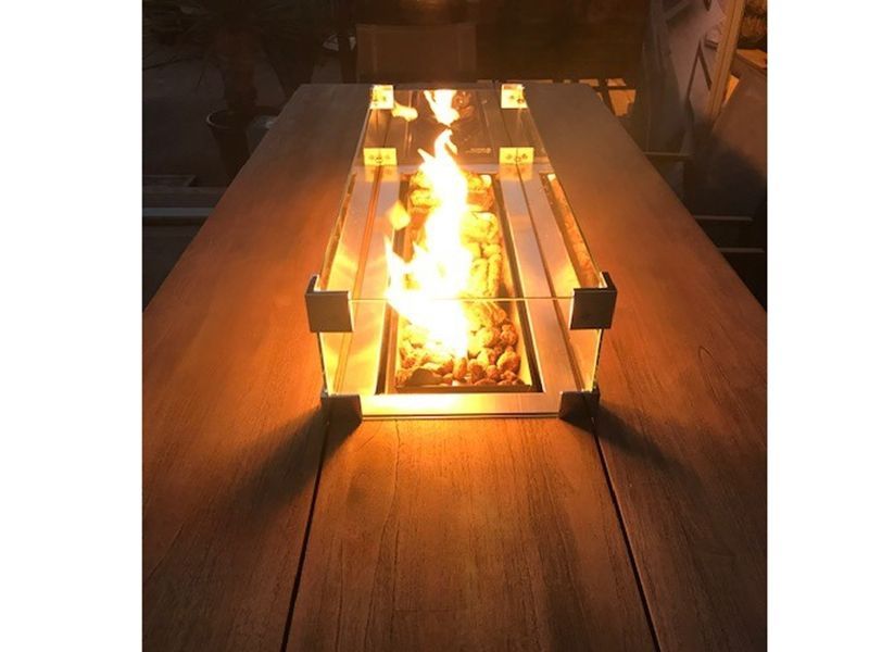 Cocoon Built-In Fire Pit Burner Insert-Garden Furniture Centre-MidInstock,instock,MidRange,Accessories,Fire Pits & BBQ's,Fire Pits,Sale-{collection_title}