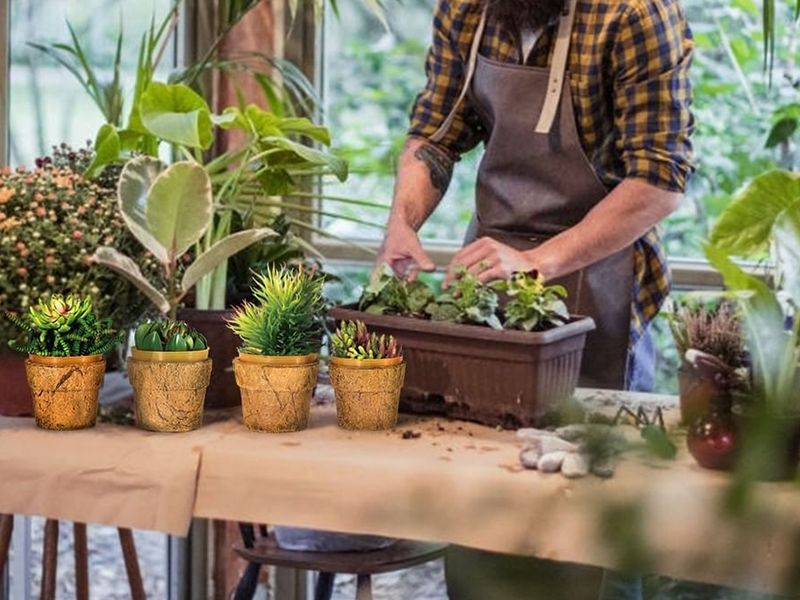 Cocopots Mini Heaven Planters (Set Of Four)-Garden Furniture Centre-48Hour Dispatch,LowRange,Under 100,Ornaments,Accessories,Ranges,Think Outside Range,Garden Planters,Think Outside Range Ranges,Gifts,Ornaments Accessories,CocoPots-{collection_title}