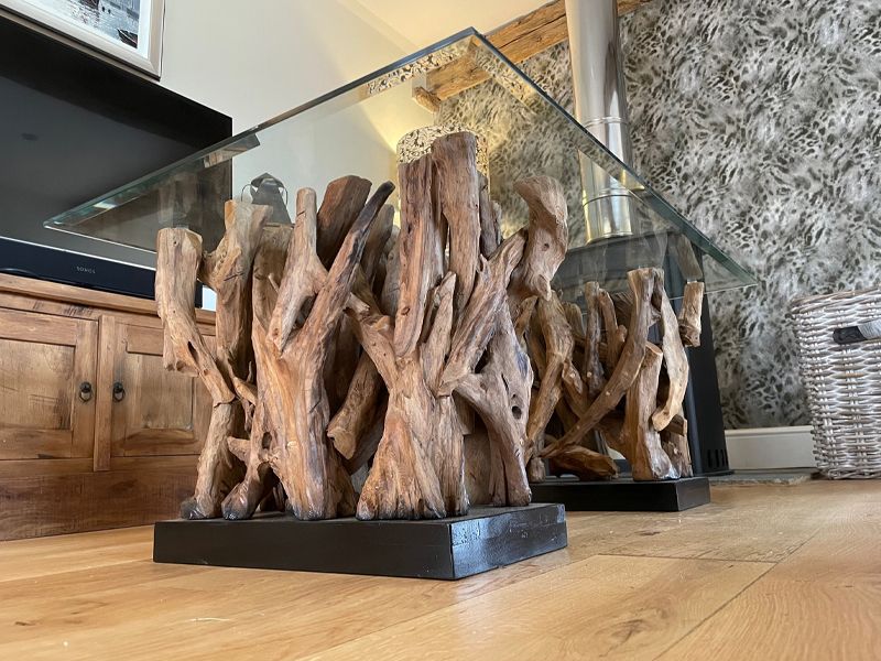 Reclaimed Teak Root ACE Table 