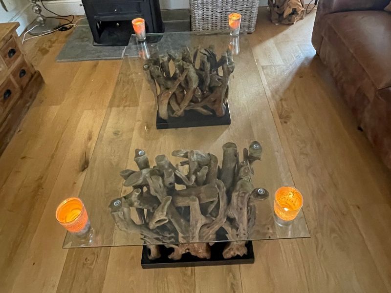 Reclaimed Teak Root ACE Table -Garden Furniture Centre-Root,MidInstock,instock,MidRange,Indoor Dining,Coffee Table,Outdoor Furniture,Conservatory,Reclaimed Furniture,Indoor Accessories,Indoor Dining Conservatory-{collection_title}