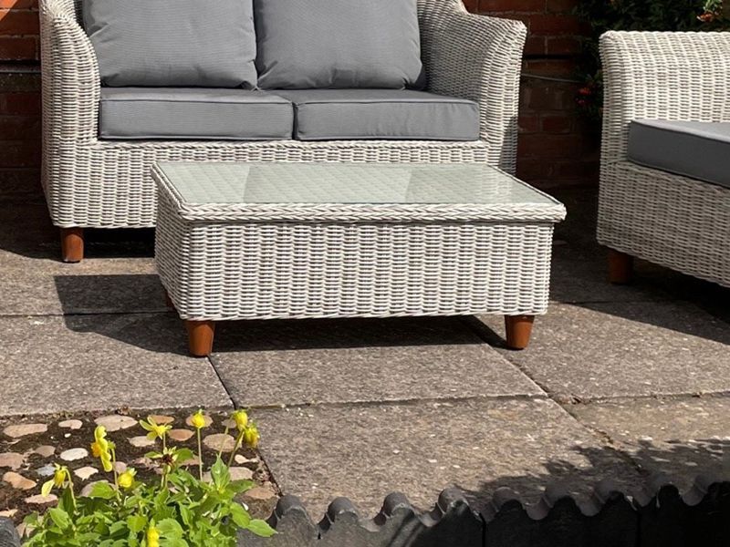 Fiji Smooth Coffee Table-Garden Furniture Centre-MidInstock,instock,MidRange,Outdoor Furniture,Rattan Furniture,Fiji Range,Fiji Smooth-{collection_title}