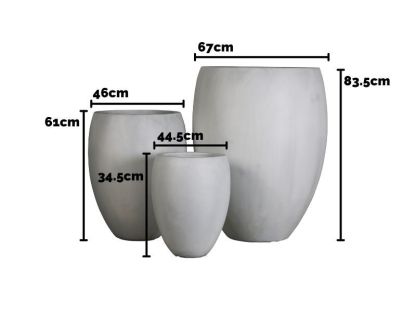 Cognac Decorative Plant Pot