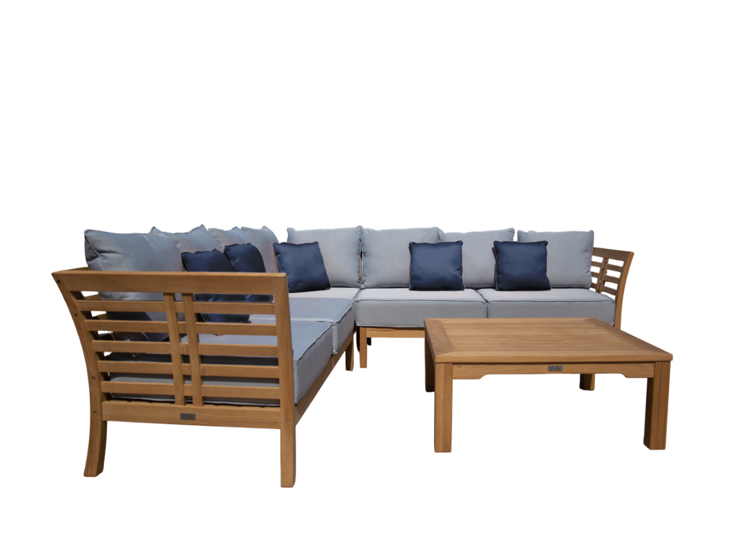 Paris Teak Corner Unit | FSC® Certified-Garden Furniture Centre-HighRange,img,Corner Lounge Units,Outdoor Furniture,Teak Garden Furniture,FSC®,Teak,Teak Sets,Teak Sofas,Showroom on Display-{collection_title}