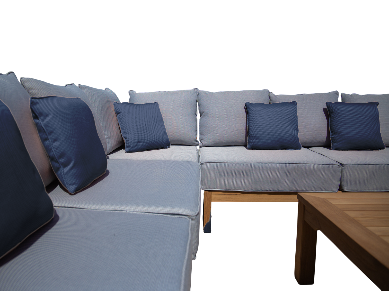 Paris Teak Corner Unit | FSC® Certified-Garden Furniture Centre-HighRange,img,Corner Lounge Units,Outdoor Furniture,Teak Garden Furniture,FSC®,Teak,Teak Sets,Teak Sofas,Showroom on Display-{collection_title}