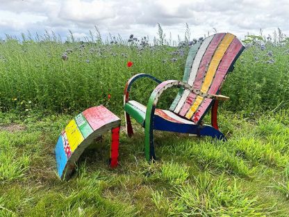 Coloured Throne Lounger
