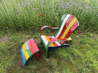 Coloured Throne Lounger
