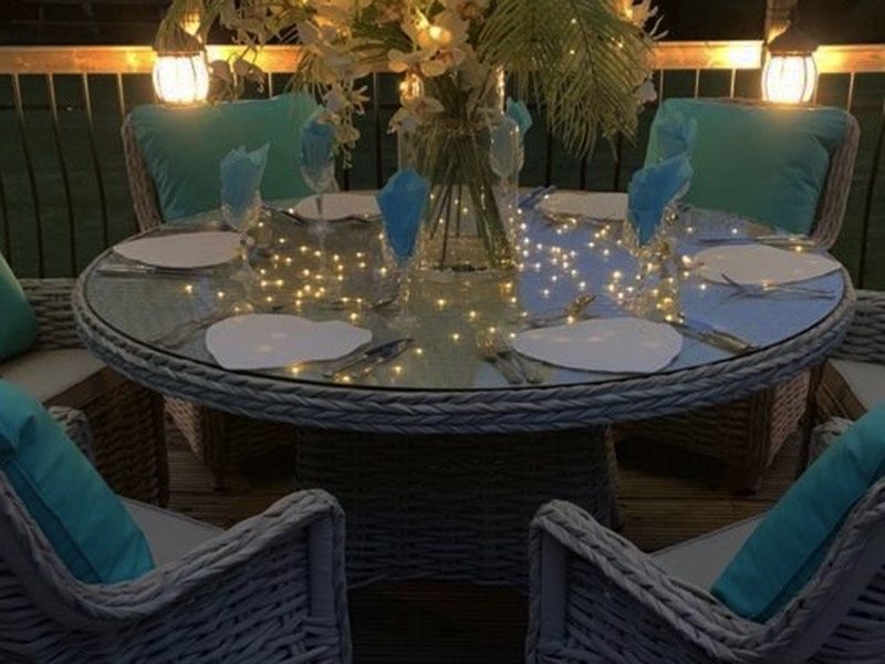 Fiji 6 Chair Dining Set-Garden Furniture Centre-HighRange,Tables,Dining Set,Rattan,Rattan Furniture,Fiji Range,Outdoor Dining,Spring & Summer Sale,Autumn & Winter Sale-{collection_title}