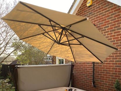 Turino Wall Parasol Weather Cover 
