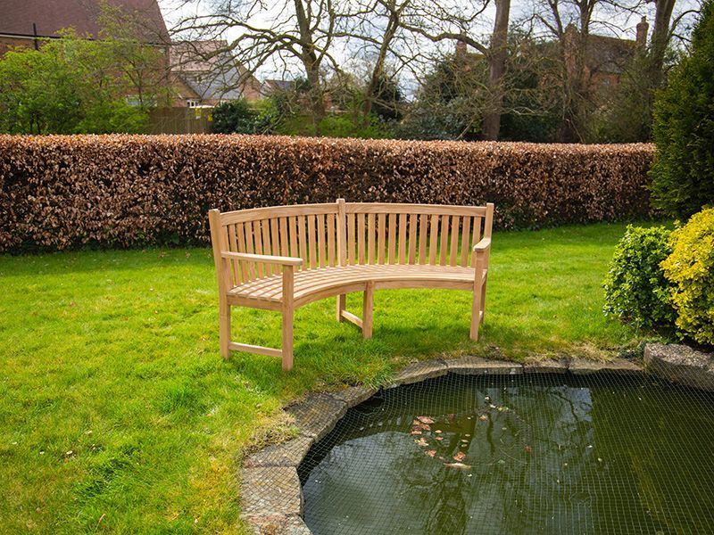 Contour Curved Bench | With Arms