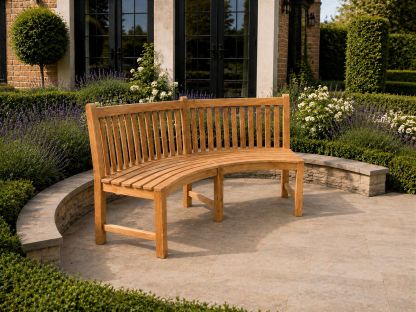 Contour Curved Bench