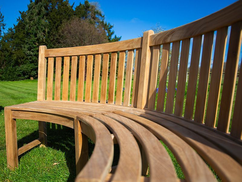 Contour Curved Bench-Garden Furniture Centre-MidRange,Benches,Teak Benches Benches,Curved Benches,Teak,Teak Benches-{collection_title}