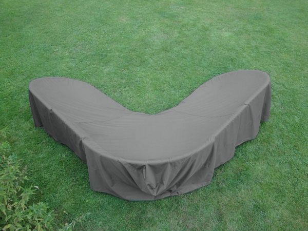 Corner Sofa Cover Grey - Medium, Large and Extra Large 
