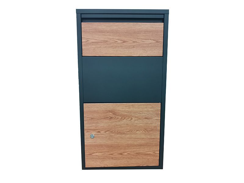 Galvanized Steel Parcel Box-Garden Furniture Centre-Parcel Box,LowRange,Under 100,Accessories,Outdoor Storage,Storage Accessories,48Hour Dispatch-{collection_title}