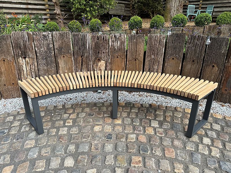 Mandalay Curved Backless Bench | FSC® Certified | Pre-Order