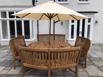 Bamboo 3.5m Parasol 