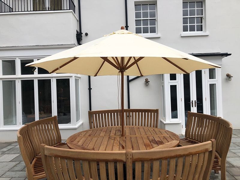 Bamboo 3.5m Parasol 