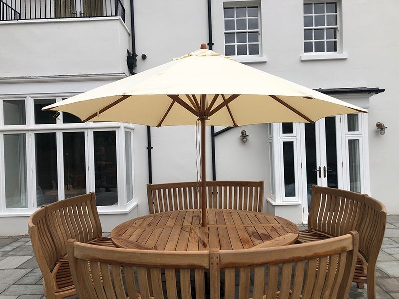 Bamboo 3.5m Parasol 