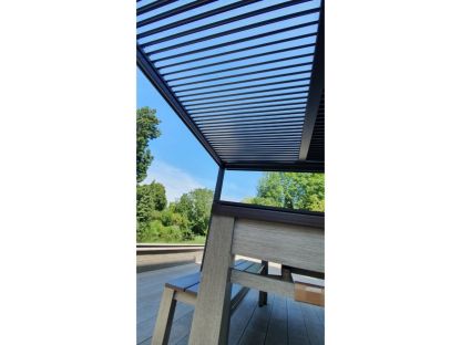 Outdoor Games Diner Table - Tan & White