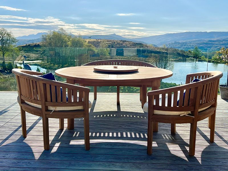 Half Moon Bench-Garden Furniture Centre-MidRange,Benches,Outdoor Furniture,Half Moon Bench Range,Teak Benches Benches,Teak,Teak Benches-{collection_title}